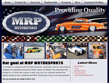 Tablet Screenshot of mrpmotorsports.net