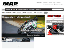 Tablet Screenshot of mrpmotorsports.com